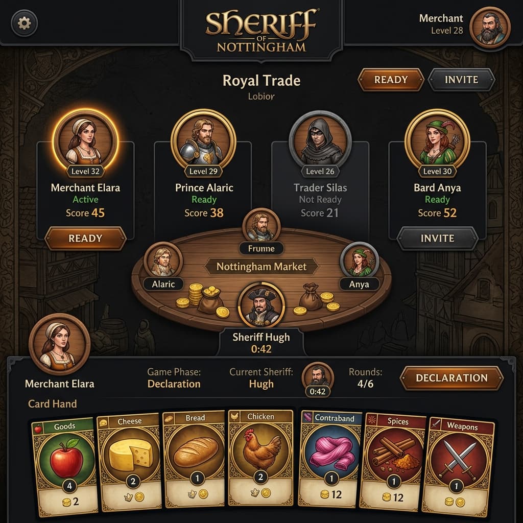 Sheriff of Nottingham App preview